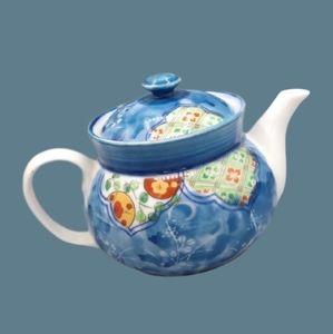 Tea for One Individual Single Serve Porcelain Teapot Midcentury Japan Vintage
